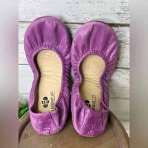 The Storehouse Flats Vintage Orchid Oil tanned size 6